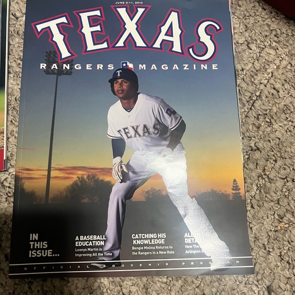 Texas Rangers 2014/2015/2018/2019 Programs - Picture 4 of 6